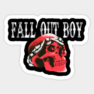 vintage fob art Sticker